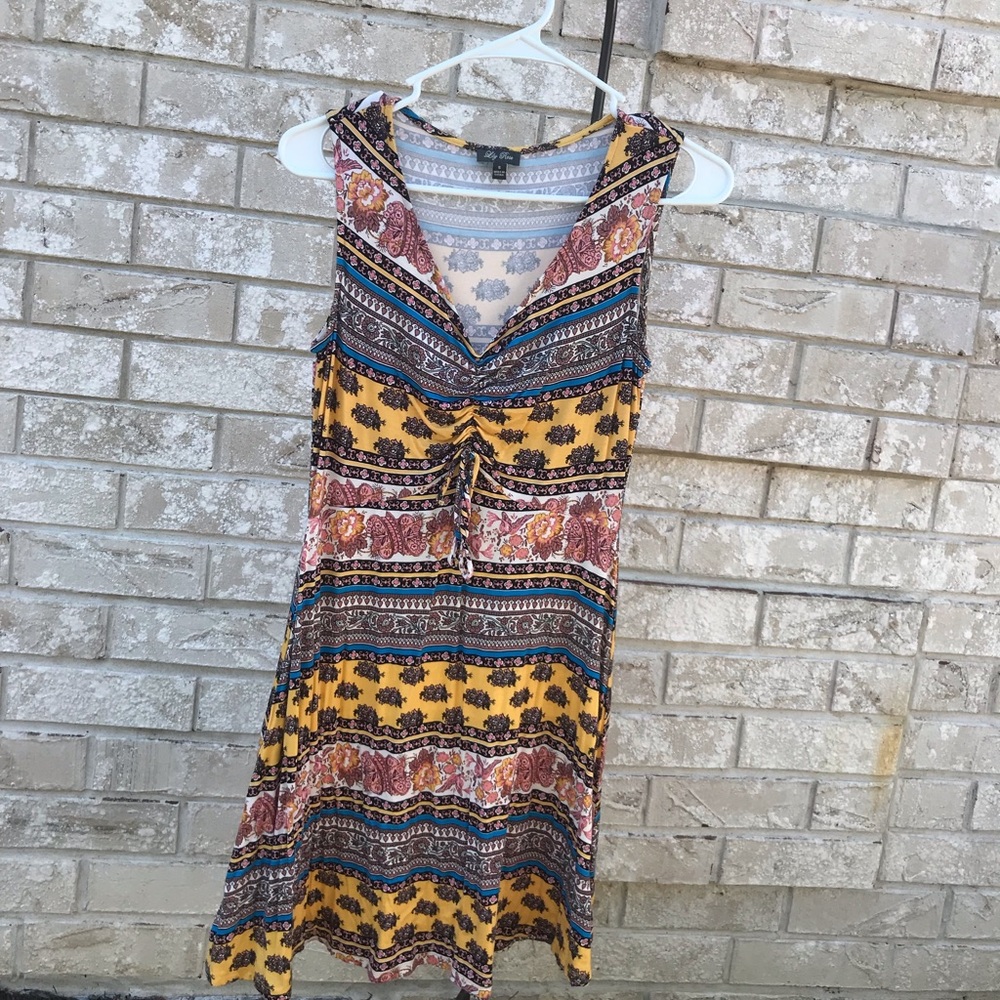 Cute patterned summer dress